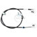 Cable, parking brake K19297 ABS, Thumbnail 3