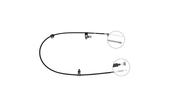 Cable, parking brake K19317 ABS, Image 2