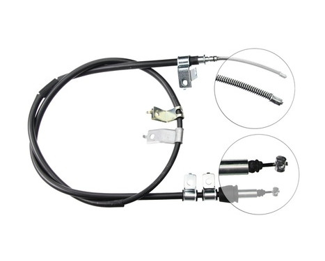 Cable, parking brake K19318 ABS, Image 2