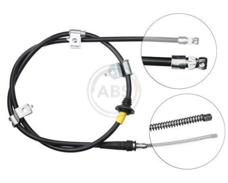Cable, parking brake K19378 ABS, Image 3