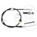 Cable, parking brake K19378 ABS, Thumbnail 3