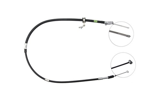 Cable, parking brake K19397 ABS, Image 2