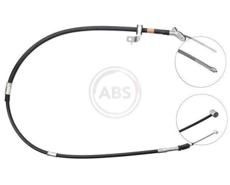 Cable, parking brake K19408 ABS, Image 3