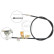Cable, parking brake K19448 ABS, Thumbnail 3