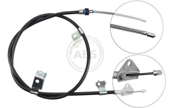 Cable, parking brake K19468 ABS, Image 3