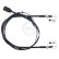 Cable, parking brake K19509 ABS, Thumbnail 2