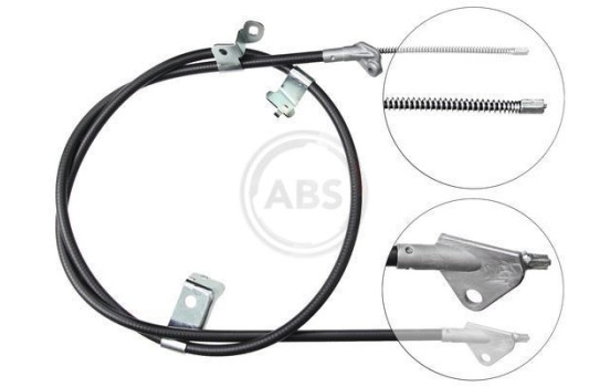 Cable, parking brake K19528 ABS, Image 2