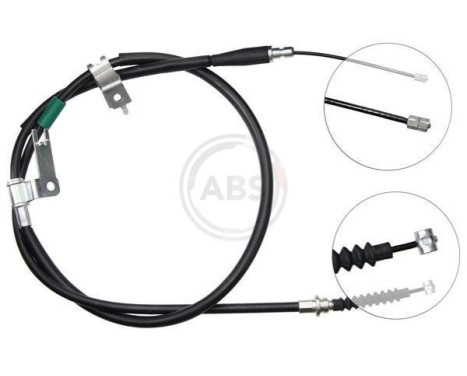 Cable, parking brake K19538 ABS, Image 3