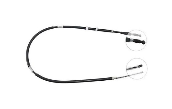 Cable, parking brake K19568 ABS, Image 2