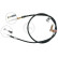 Cable, parking brake K19587 ABS, Thumbnail 2