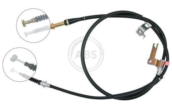 Cable, parking brake K19587 ABS, Image 2