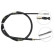 Cable, parking brake K19588 ABS, Thumbnail 2
