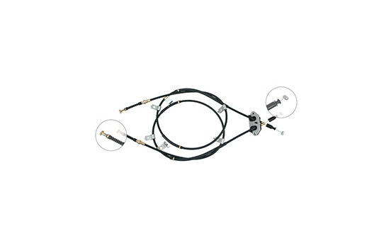 Cable, parking brake K19605 ABS, Image 2
