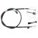 Cable, parking brake K19607 ABS, Thumbnail 2