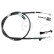 Cable, parking brake K19607 ABS, Thumbnail 3
