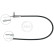 Cable, parking brake K19618 ABS, Thumbnail 3
