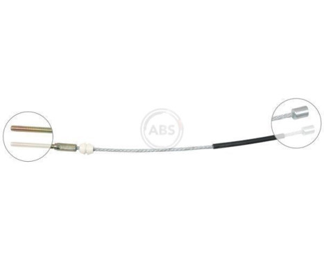 Cable, parking brake K19635 ABS, Image 2