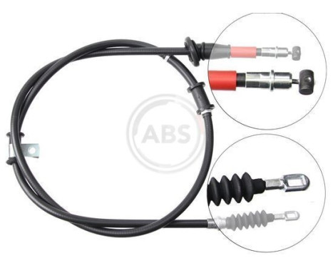 Cable, parking brake K19637 ABS, Image 3