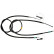 Cable, parking brake K19645 ABS, Thumbnail 2