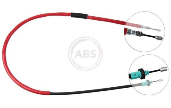 Cable, parking brake K19727 ABS, Image 3