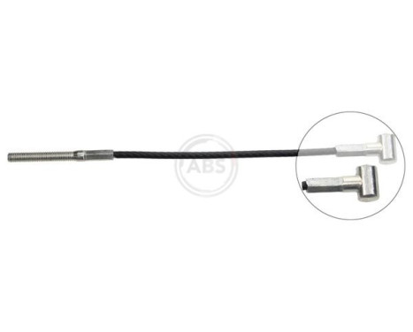 Cable, parking brake K19741 ABS, Image 3