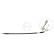 Cable, parking brake K19757 ABS, Thumbnail 3