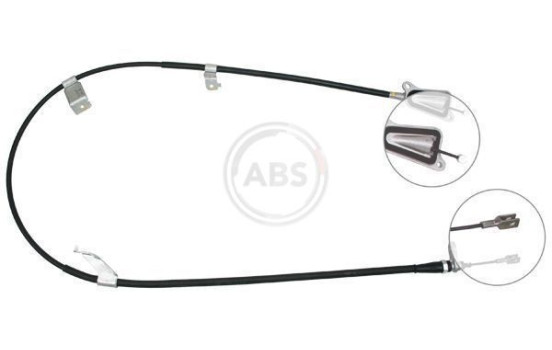 Cable, parking brake K19788 ABS, Image 3