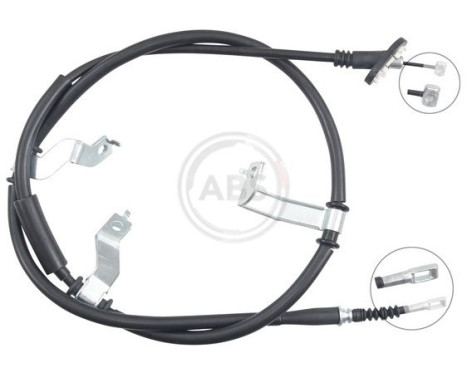 Cable, parking brake K19809 ABS, Image 2