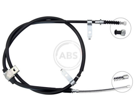 Cable, parking brake K19813 ABS, Image 2