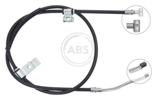 Cable, parking brake K19814 ABS, Image 2