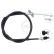 Cable, parking brake K19816 ABS, Thumbnail 2