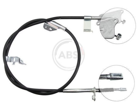 Cable, parking brake K19818 ABS, Image 3
