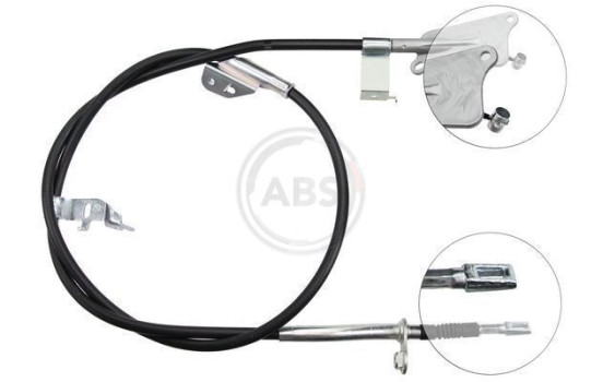 Cable, parking brake K19818 ABS, Image 3