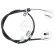Cable, parking brake K19819 ABS, Thumbnail 2