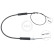 Cable, parking brake K19822 ABS, Thumbnail 2