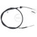 Cable, parking brake K19829 ABS, Thumbnail 2