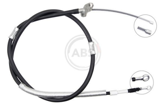 Cable, parking brake K19830 ABS, Image 2