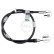 Cable, parking brake K19835 ABS, Thumbnail 2