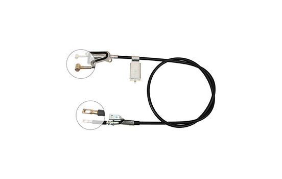 Cable, parking brake K19837 ABS, Image 2