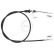 Cable, parking brake K19841 ABS, Thumbnail 2