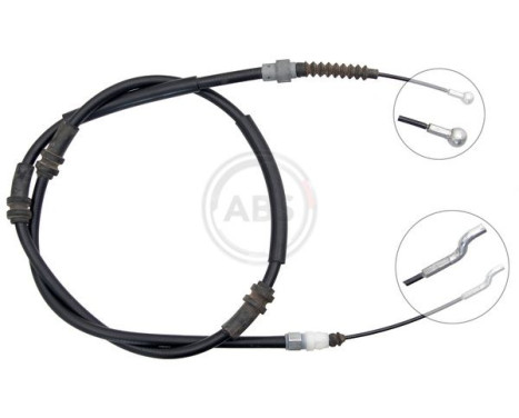 Cable, parking brake K19852 ABS, Image 2