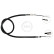 Cable, parking brake K19858 ABS, Thumbnail 3
