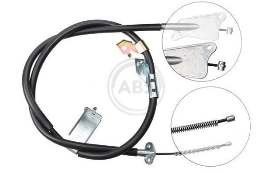Cable, parking brake K19877 ABS, Image 3