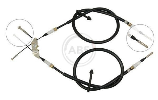 Cable, parking brake K19885 ABS, Image 3