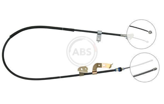 Cable, parking brake K19907 ABS, Image 2