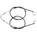 Cable, parking brake K19916 ABS
