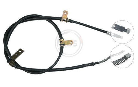 Cable, parking brake K19988 ABS, Image 3