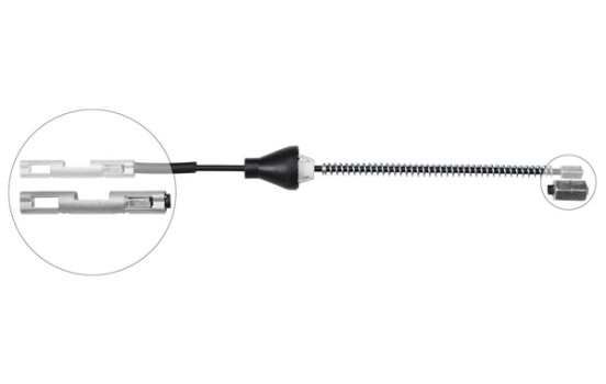 Cable, parking brake K19999 ABS