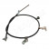 Cable, parking brake, Thumbnail 4