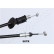 Cable, parking brake, Thumbnail 2